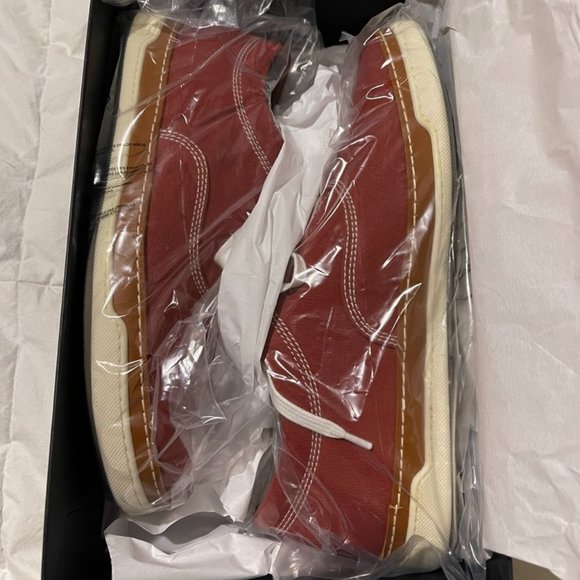 Allen Edmonds Porter Oxford Sneaker Red - Size 8D